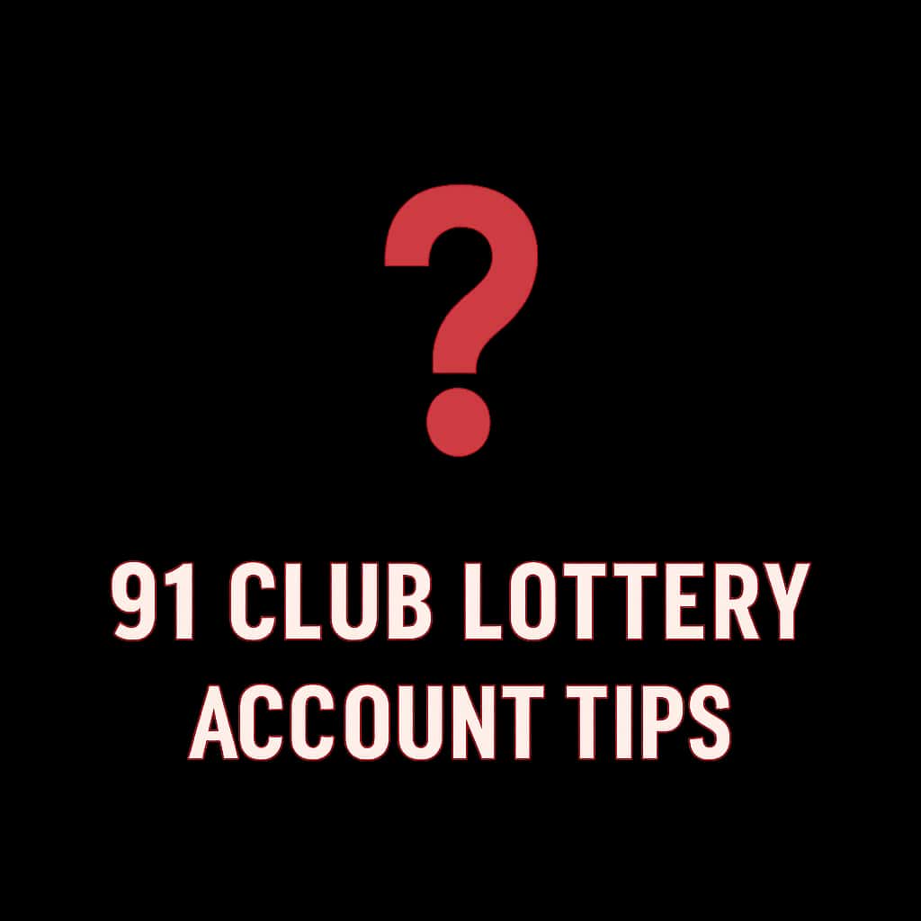 An icon representing 91 Club Lottery Account Tips focusing on guidance and support.