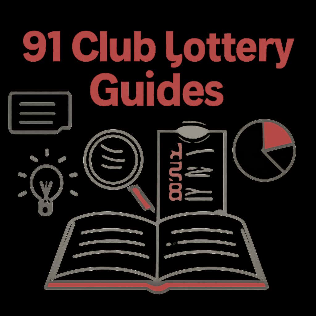 An educational diagram about 91 Club Lottery Guides.