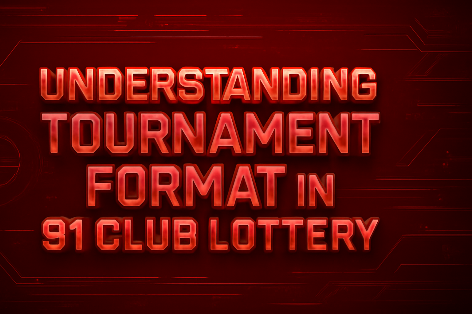 An informative visual representation emphasizing the benefits of registering for the 91 Club Lottery.