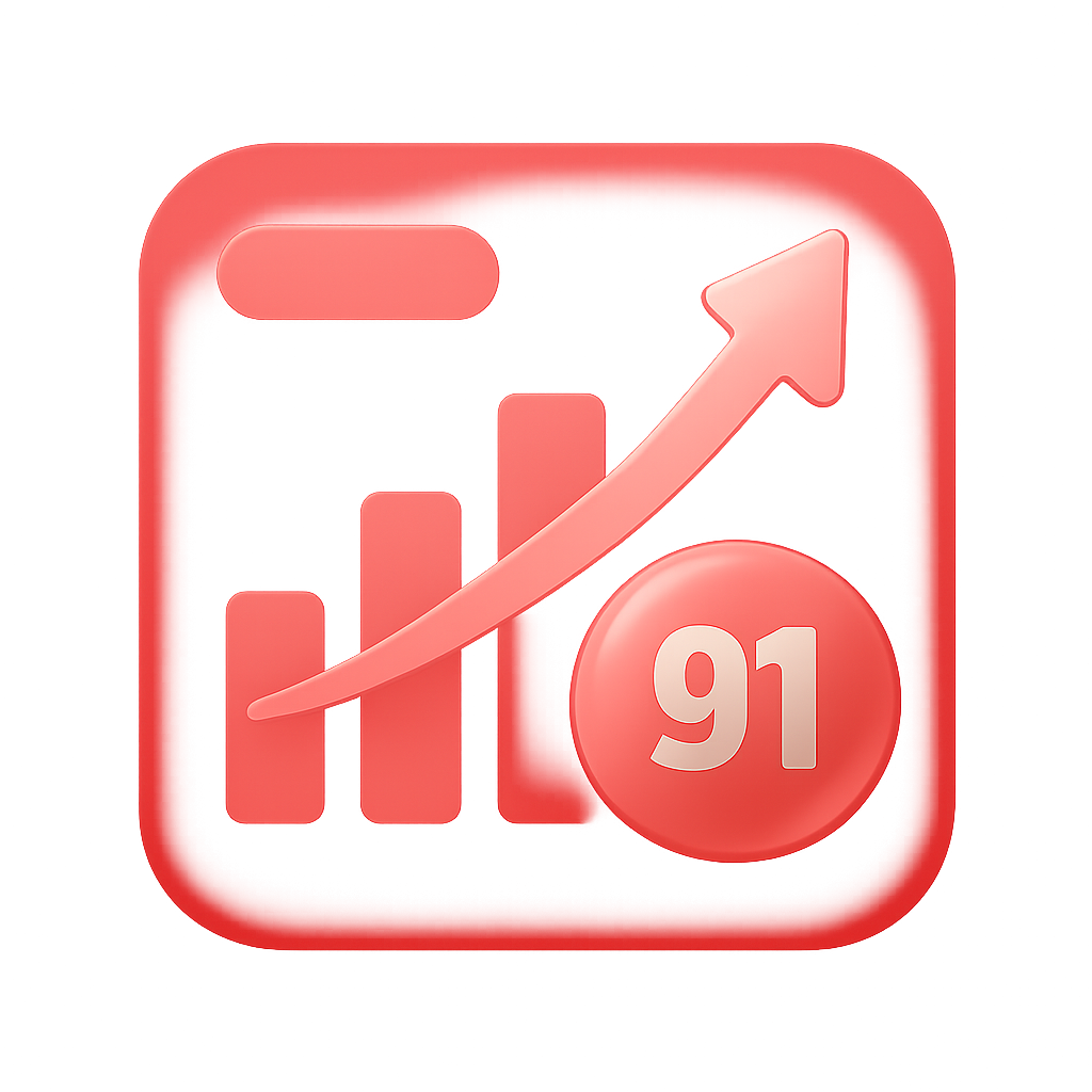 A professional badge illustrating the benefits of 91 Club Lottery registration.