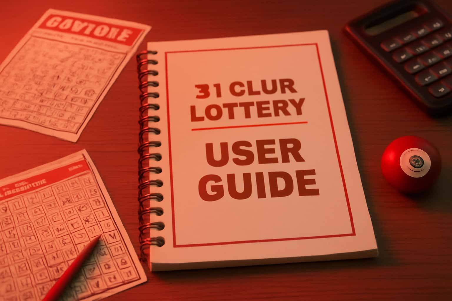 An informative depiction of the 91 Club Lottery User Guide, showcasing its features.