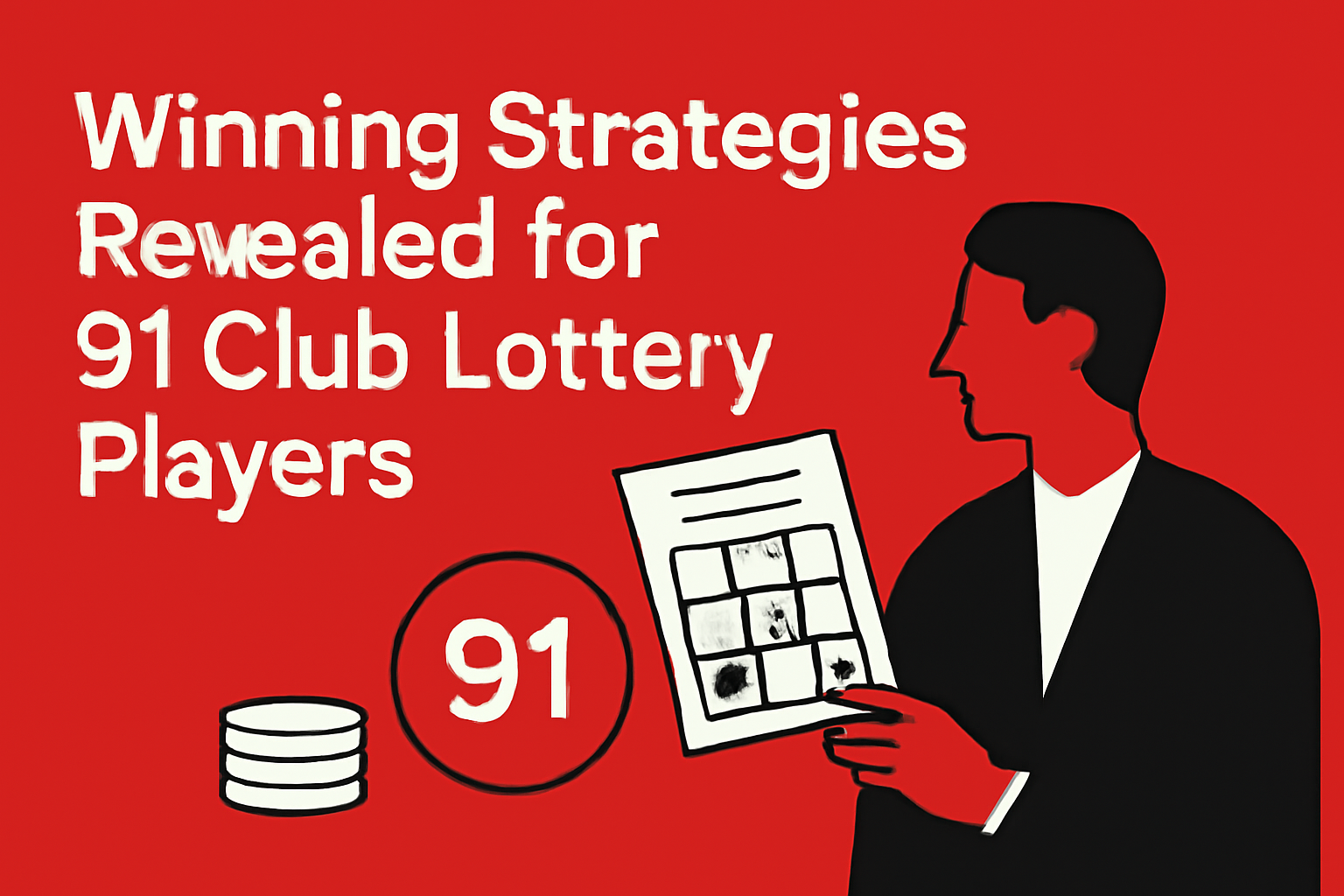 Informative visual depicting the 91 Club Lottery Terms Guide in a professional setting.