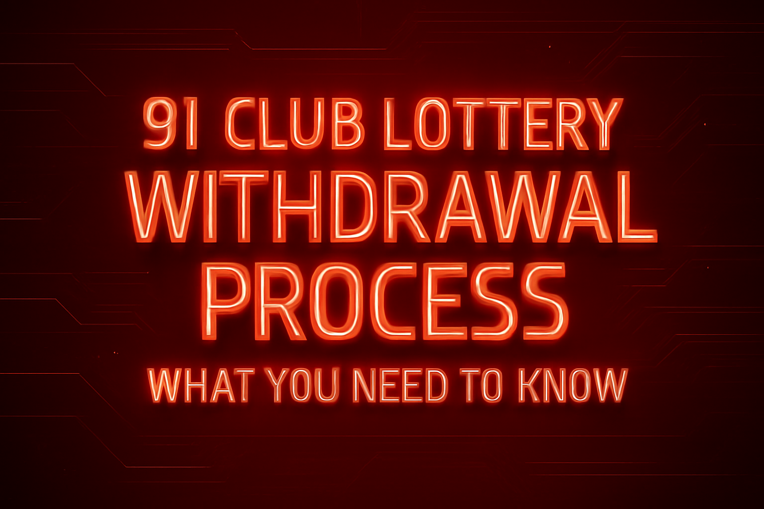 Illustration representing the privacy guidelines of the 91 Club Lottery.